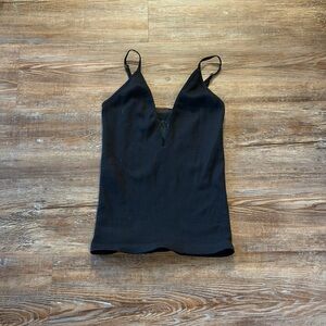 Free People Come Around Mesh Insert Tank/Cami